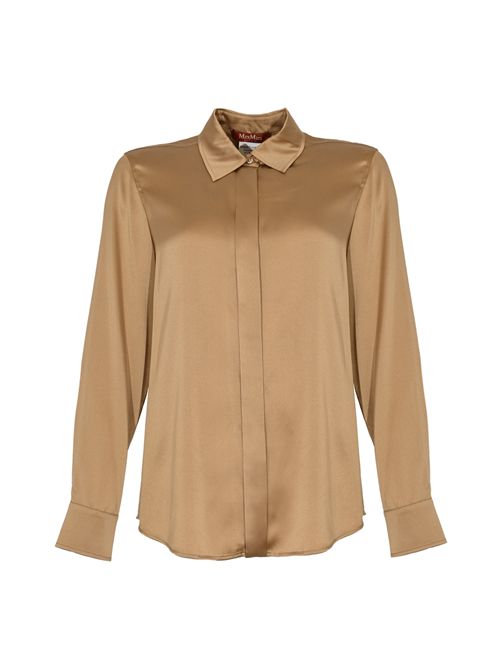 Camicia classica Xero in raso di seta MAX MARA STUDIO | 2526116012600091